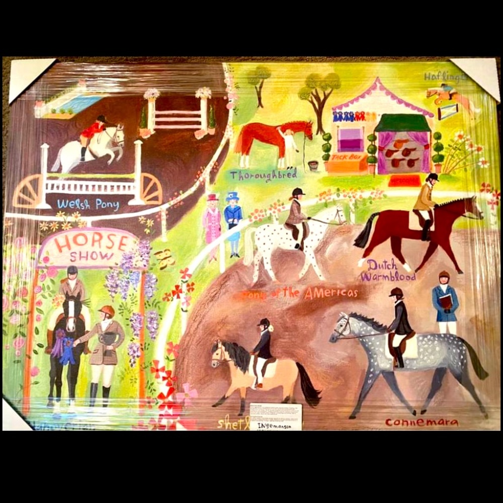 Equestrian canvas
